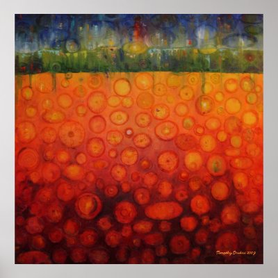 Cyndi's Garden - Canvas Print by TimothyOrikri