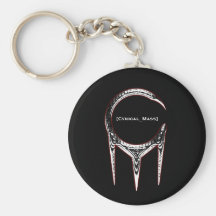 Cynical Mass Keychain Black