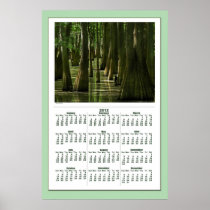 Cypress Swamp 2012 Calendar Poster