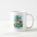 Cypress Tree Alphabet, Letter "A" Mugs