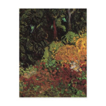 Cypresses, Two Female Figures, Vincent Van Gogh Postcards