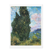 Cypresses, Vincent van Gogh Postcards