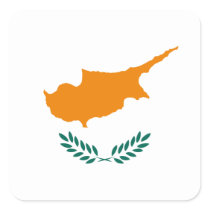 Cyprus Flag Sticker