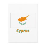 Cyprus Flag with Name Post Card