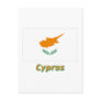 Cyprus Flag with Name