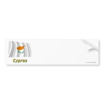 Cyprus Waving Flag with Name