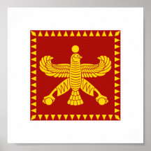 Cyrus the Great Standard Flag Posters