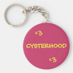 CYSTERHOOD, <3, <3 KEYCHAIN