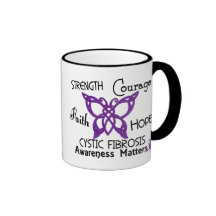 Cystic Fibrosis Celtic Butterfly 3 Mug