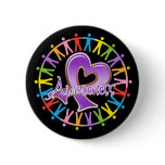 Cystic Fibrosis Unite in Awareness Pinback Button