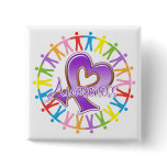 Cystic Fibrosis Unite in Awareness Button