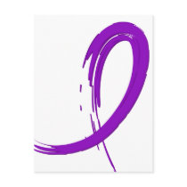 Cystic Fibrosis's Purple Ribbon A4