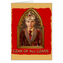 CZAR OF ALL CZARS GREETING CARDS