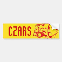 CZARS bumper sticker