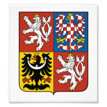 Czech Coat Of Arms Photograph