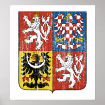 Czech Coat Of Arms Posters