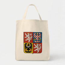 czech emblem canvas bag