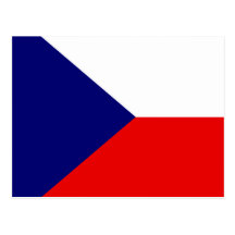 Czech High quality Flag Post Cards