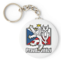 Czech Lion Coat of Arms Flag