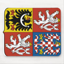 Czech Republic Coat of arms CZ Mousemats