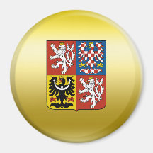 Czech Republic Coat of Arms Refrigerator Magnets