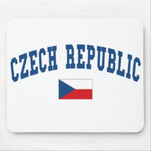 Czech Republic College Style Mouse Mat