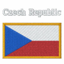 Czech Republic Flag Polo Shirts