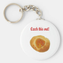 "Czech this out" keychain