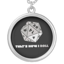 d20 Geek Pendant
