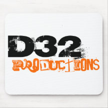 D32 productions mousepad