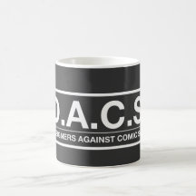 D.A.C.S. Concepteurs contre comique sans Mugs À Café