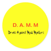 D. A. M. M sticker