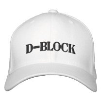 D-BLOCK EMBROIDERED HATS