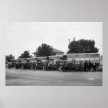 D.C. Bus Fleet, 1921 Posters