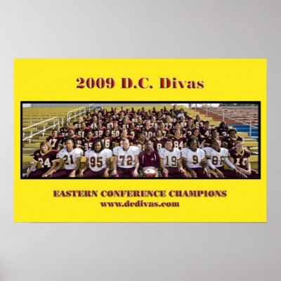 D.C. Divas Team Pic, 2009 Poster by danspix