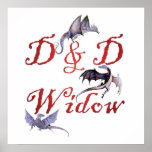 D & D Widow Poster