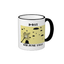 D-DAY, 6TH June 1944, DAD Coffee Mugs