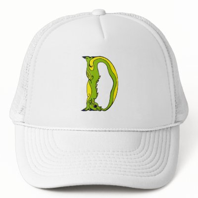 D dragon trucker hat by dragons_lair
