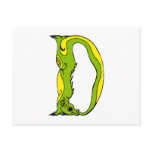 D dragon post cards