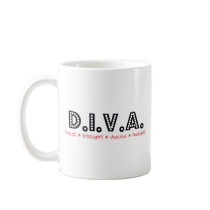 D.I.V.A. Divorced Woman Mug