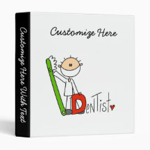 D is for Dentist 3 Ring Binders