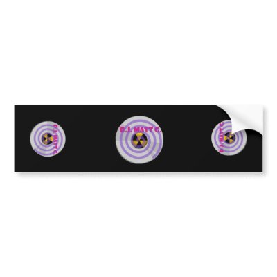 D.J. Matt G. Bumper Sticker by djmattg