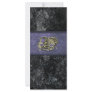 "D" monogram bookmark with quote Custom Rack Cards