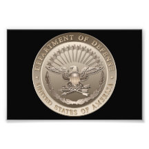 D.O.D Government Emblem Art Photo