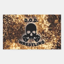 D.O.D Wrestling Sticker