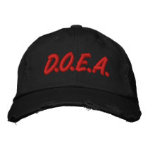 D.O.E.A. EMBROIDERED HATS