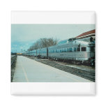D&RGW "California Zephyr" with observation "Silver Refrigerator Magnet