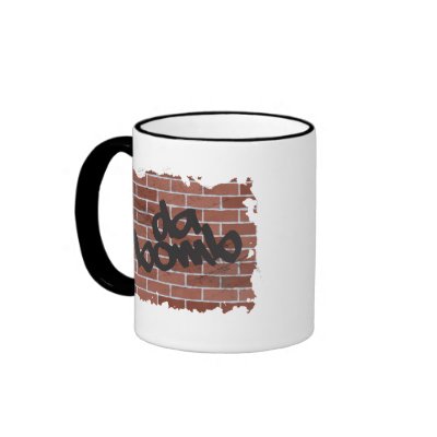 da bomb graffiti  design coffee mug by doonidesigns