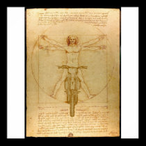 Da Vinci Dirt Bike Motocross Supercross Freestyle posters
