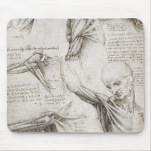 Da Vinci, Leonardo - étude de l'anatomie Tapis De Souris